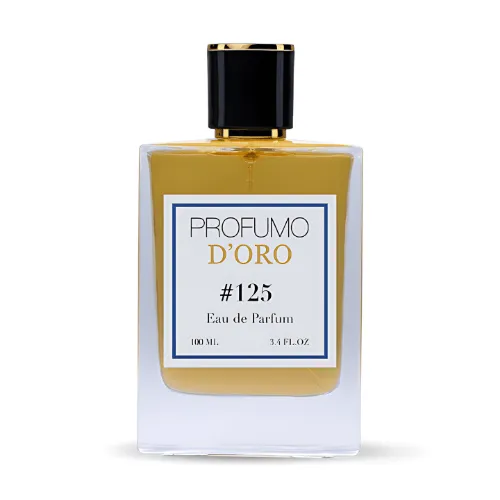 Profumo D’oro #125 – eleganter Flakon, Hauptansicht des süß-gourmandigen Eau de Parfum